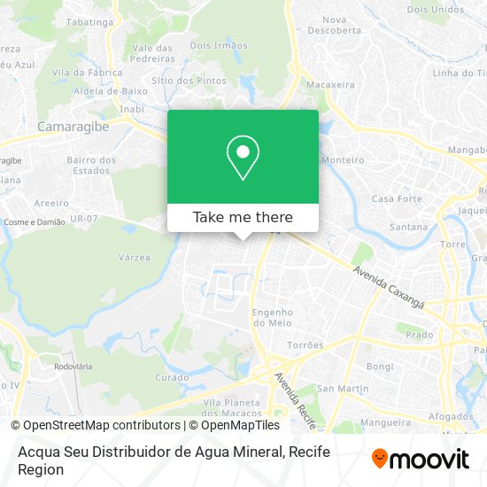 Acqua Seu Distribuidor de Agua Mineral map