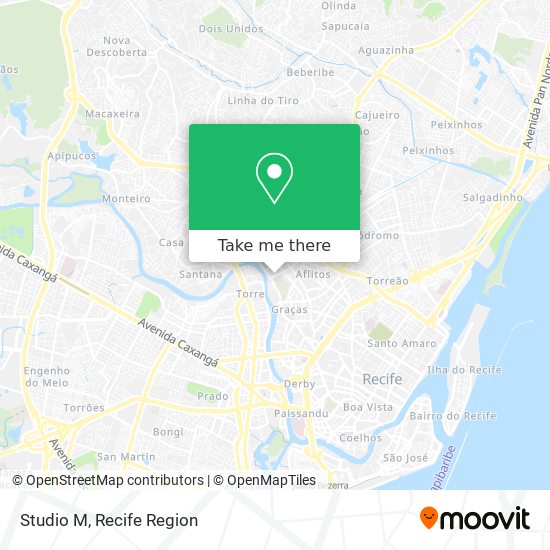 Studio M map