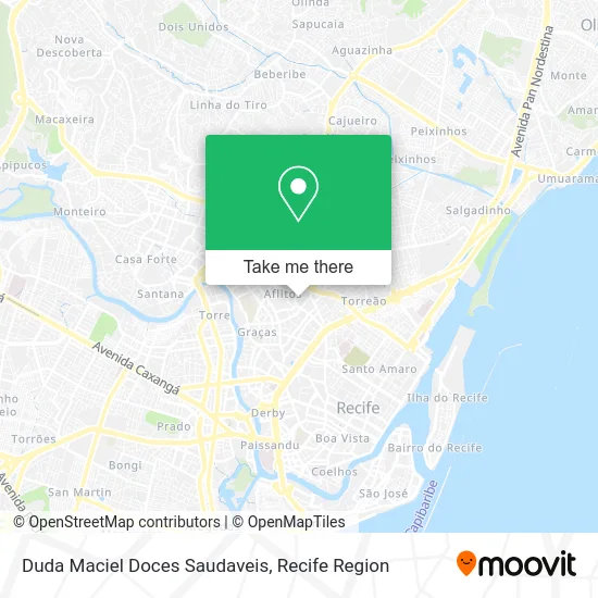 Duda Maciel Doces Saudaveis map