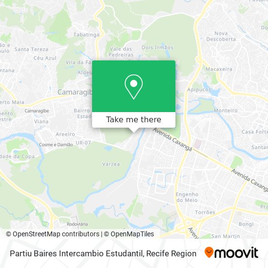 Partiu Baires Intercambio Estudantil map