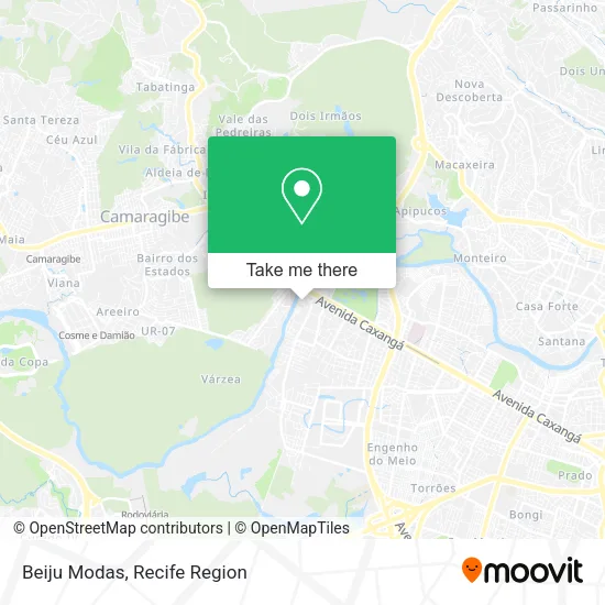 Beiju Modas map