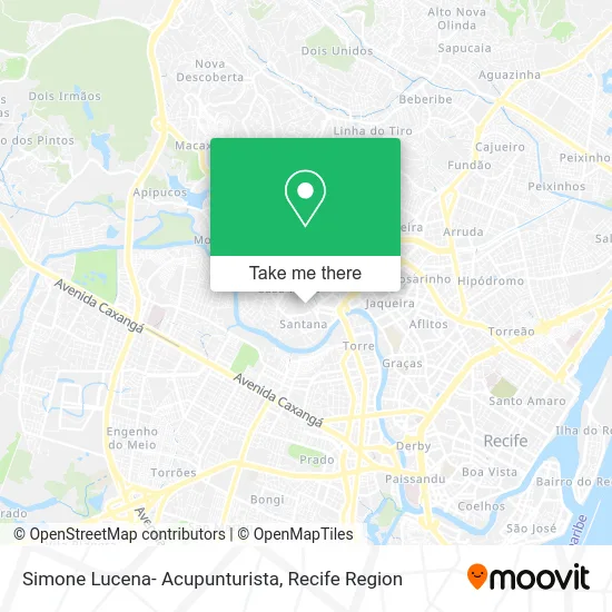 Simone Lucena- Acupunturista map