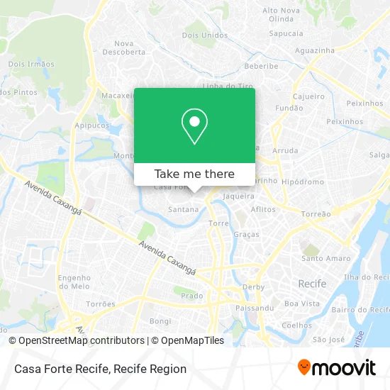 Casa Forte Recife map
