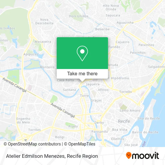 Atelier Edmilson Menezes map