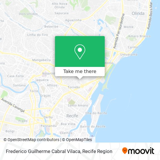 Frederico Guilherme Cabral Vilaca map