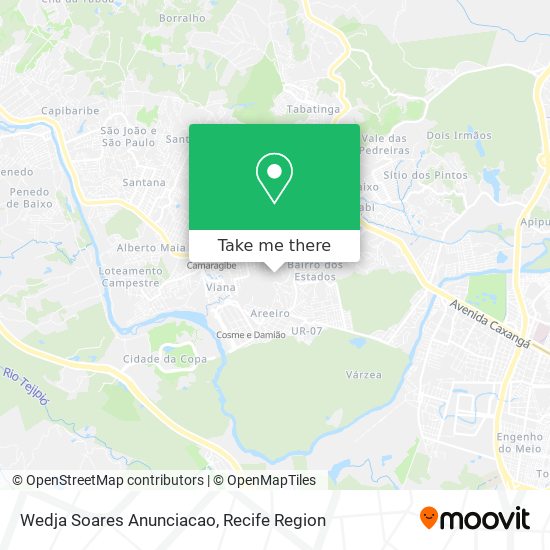 Wedja Soares Anunciacao map