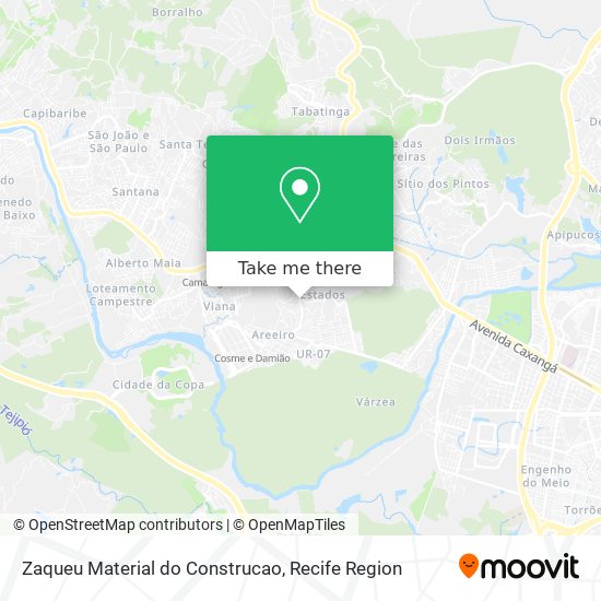 Zaqueu Material do Construcao map