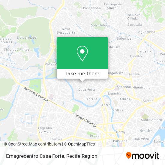 Emagrecentro Casa Forte map