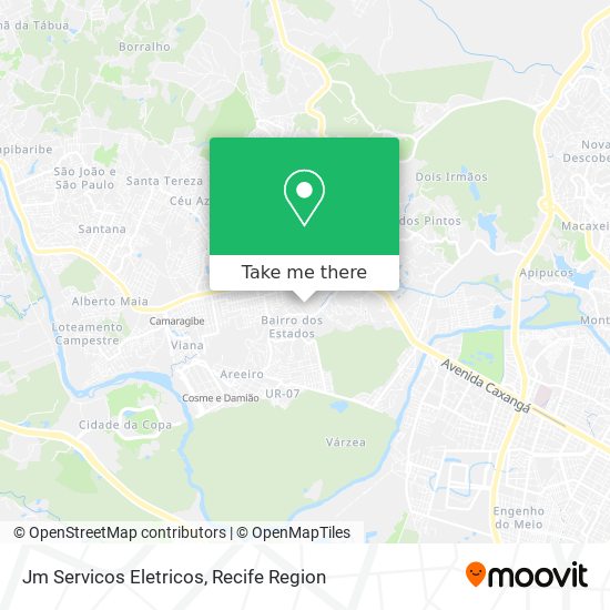 Mapa Jm Servicos Eletricos