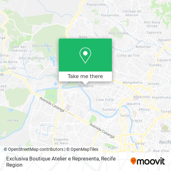 Exclusiva Boutique Atelier e Representa map