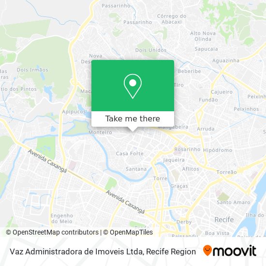 Vaz Administradora de Imoveis Ltda map