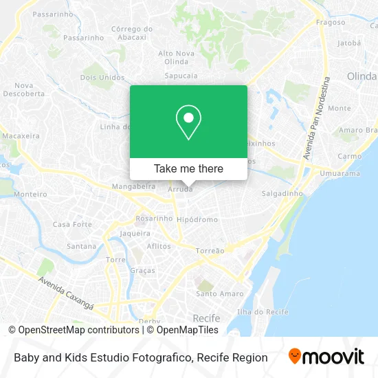 Baby and Kids Estudio Fotografico map