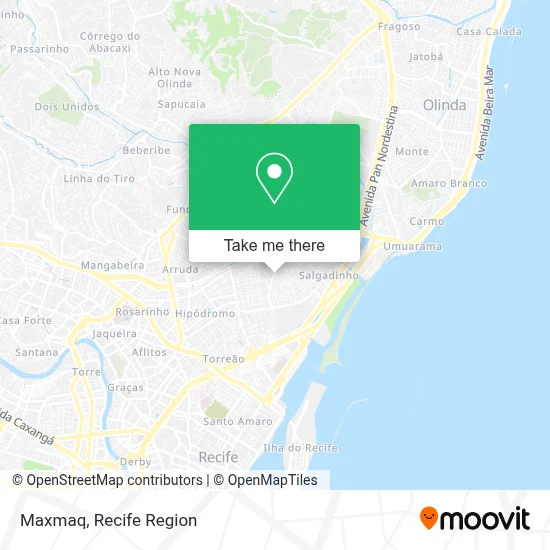 Maxmaq map