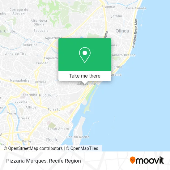 Pizzaria Marques map