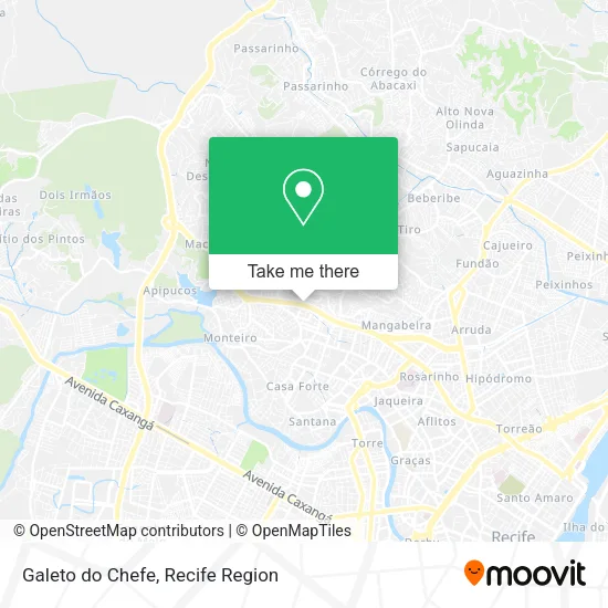 Galeto do Chefe map