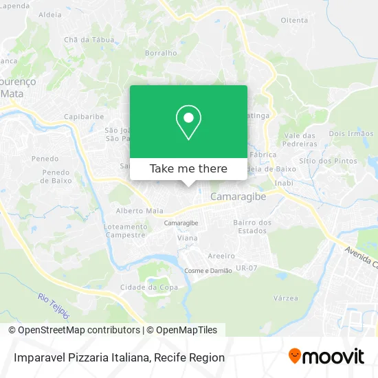 Imparavel Pizzaria Italiana map
