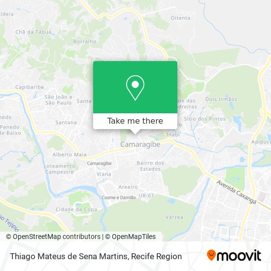 Thiago Mateus de Sena Martins map