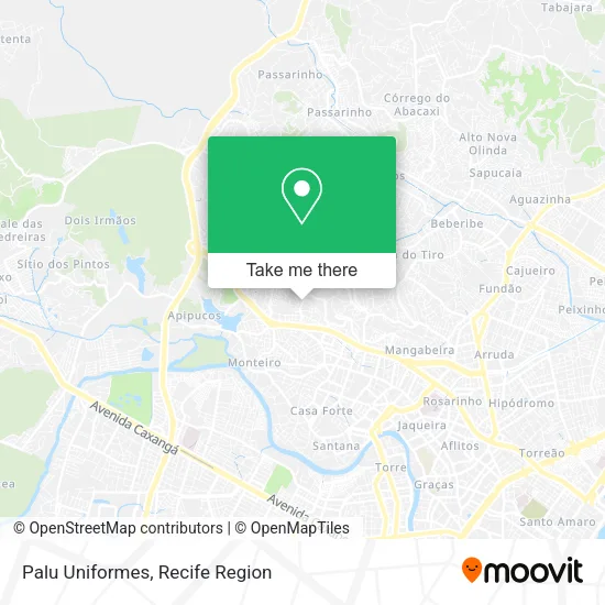 Palu Uniformes map