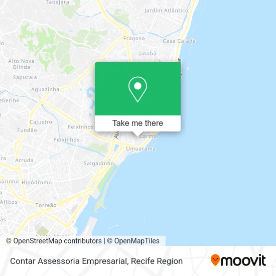Contar Assessoria Empresarial map