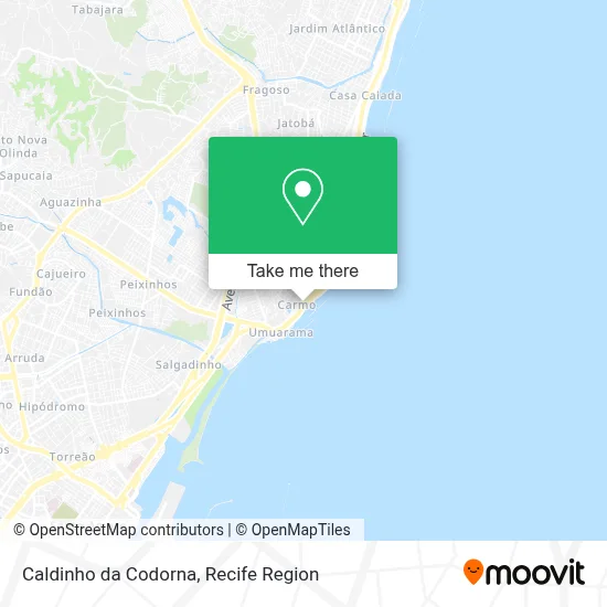 Caldinho da Codorna map