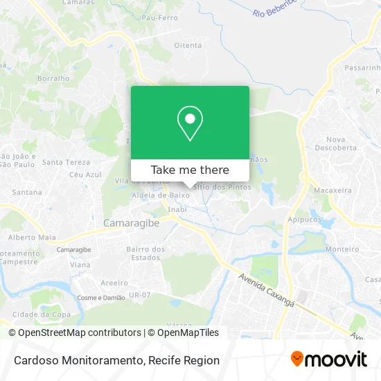 Cardoso Monitoramento map