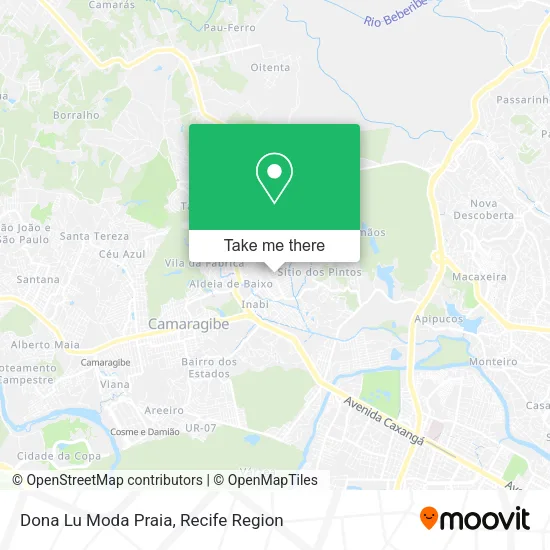 Dona Lu Moda Praia map