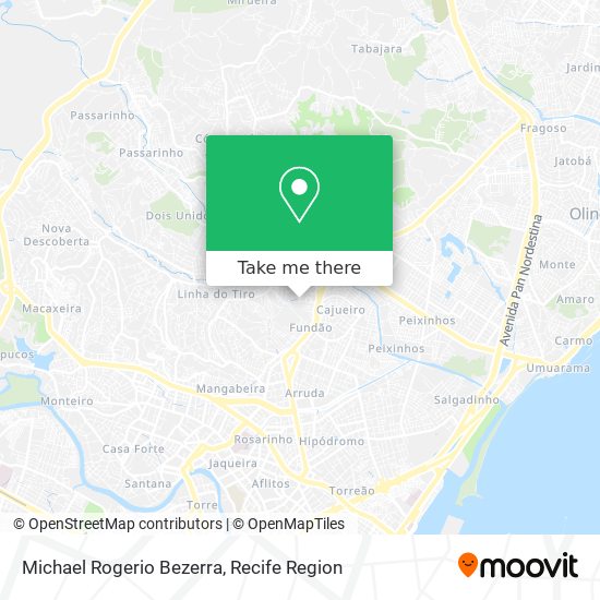 Michael Rogerio Bezerra map
