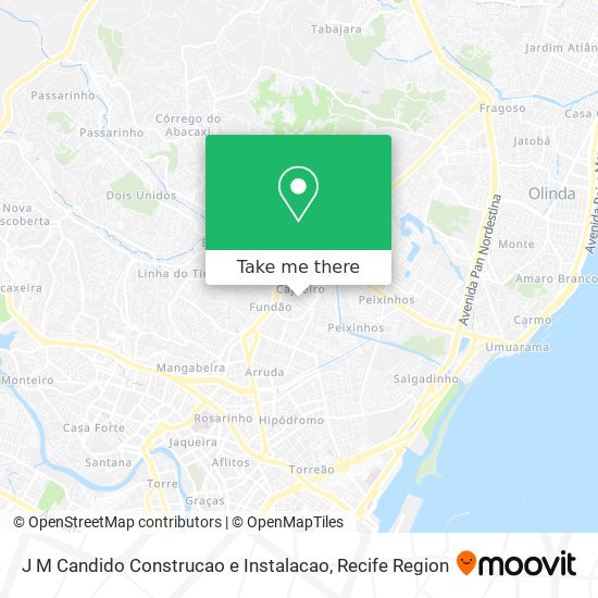 Mapa J M Candido Construcao e Instalacao