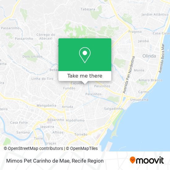 Mimos Pet Carinho de Mae map