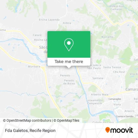 Fda Galetos map