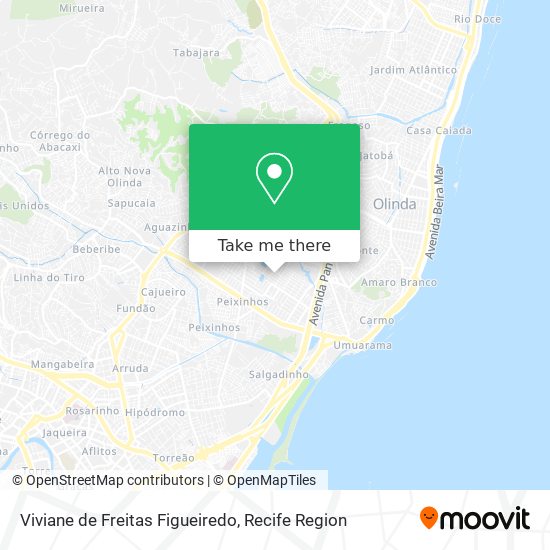 Viviane de Freitas Figueiredo map