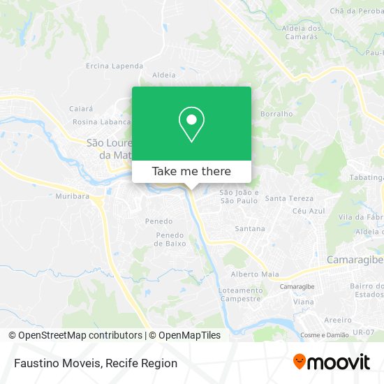 Faustino Moveis map