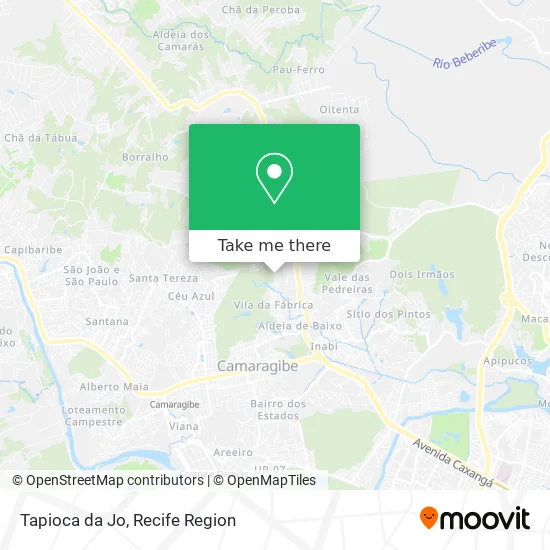 Tapioca da Jo map