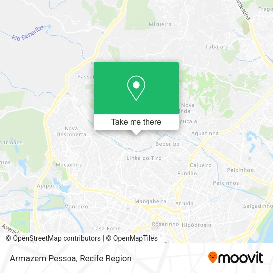 Armazem Pessoa map