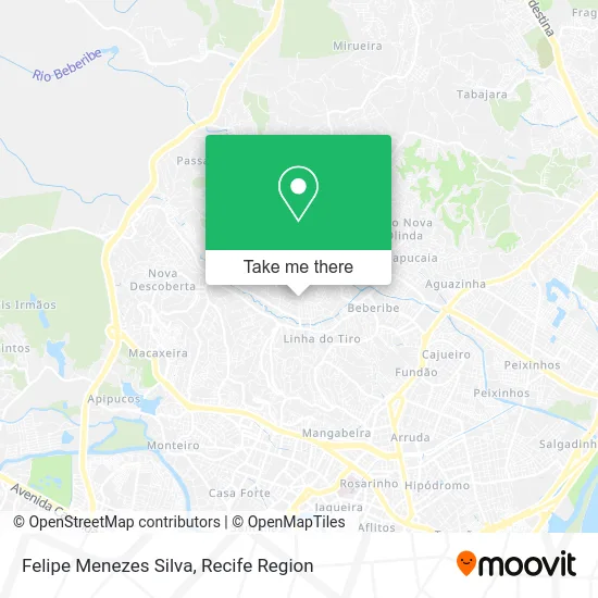 Felipe Menezes Silva map