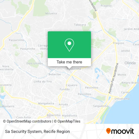 Sa Security System map