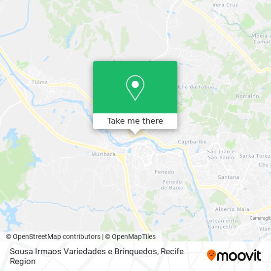 Sousa Irmaos Variedades e Brinquedos map