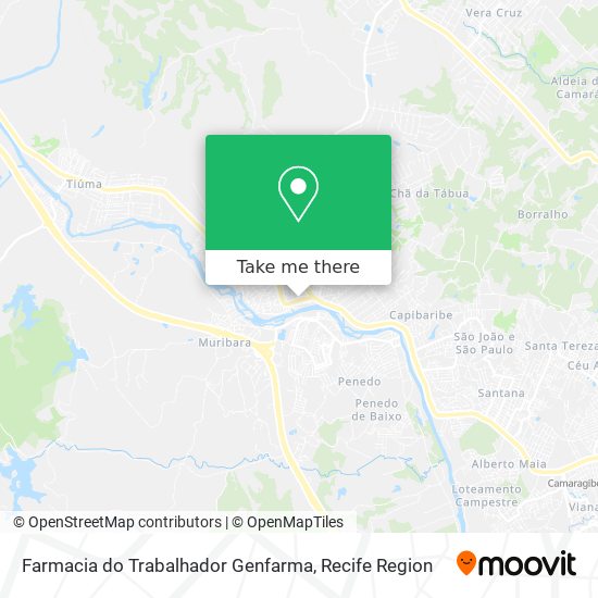 Farmacia do Trabalhador Genfarma map