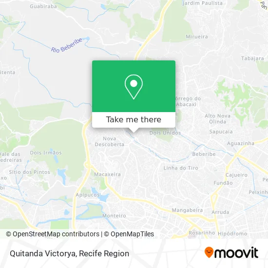 Quitanda Victorya map