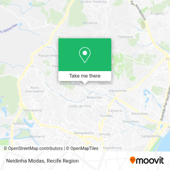 Neidinha Modas map