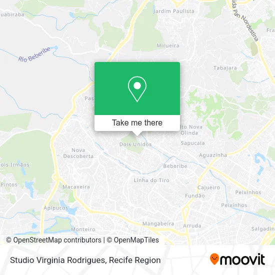 Studio Virginia Rodrigues map
