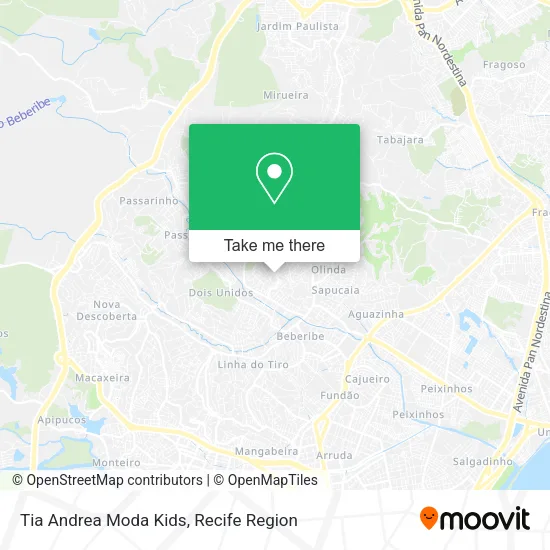 Tia Andrea Moda Kids map