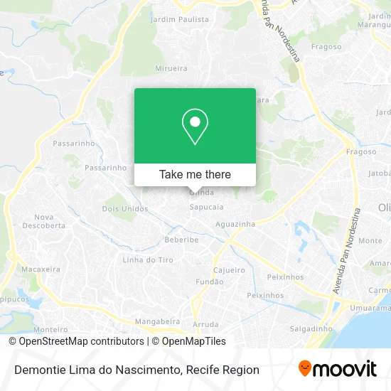 Demontie Lima do Nascimento map
