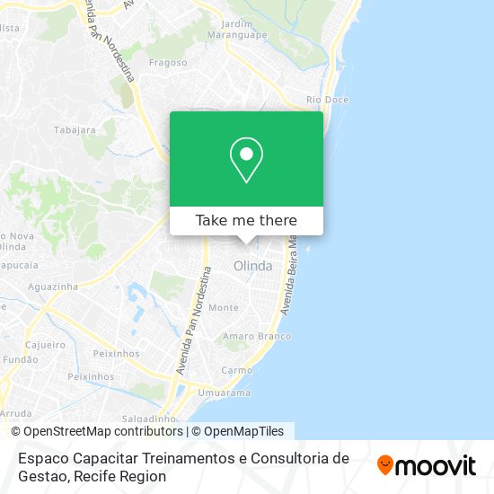 Espaco Capacitar Treinamentos e Consultoria de Gestao map