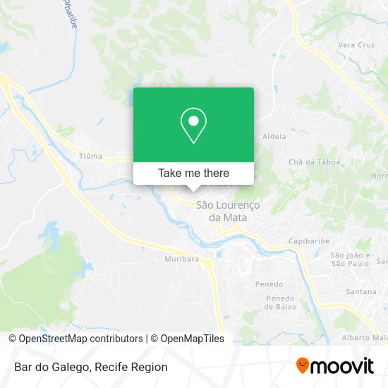 Bar do Galego map