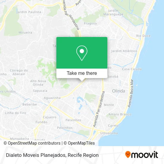 Dialeto Moveis Planejados map