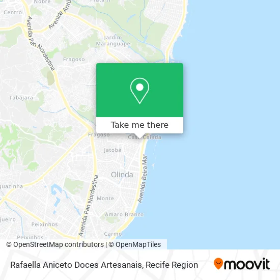 Rafaella Aniceto Doces Artesanais map