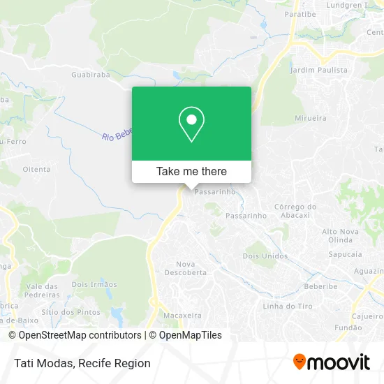Tati Modas map