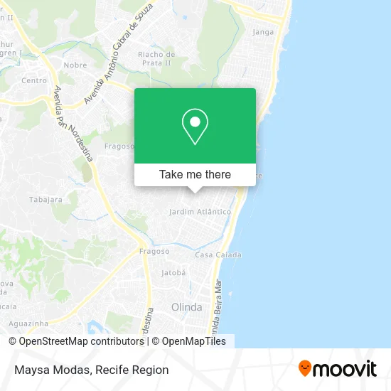 Maysa Modas map