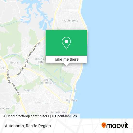 Autonomo map